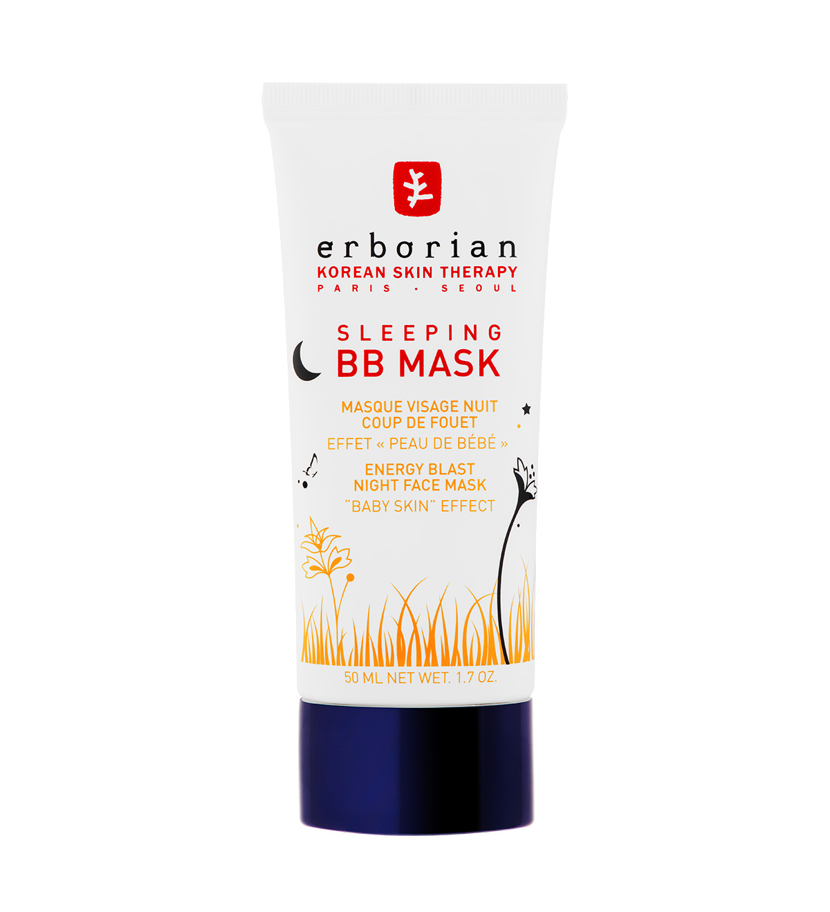 ERBORIAN BB MASK, ВВ МАСКА ВОССТАНАВЛИВАЮЩИЙ НОЧНОЙ УХРД