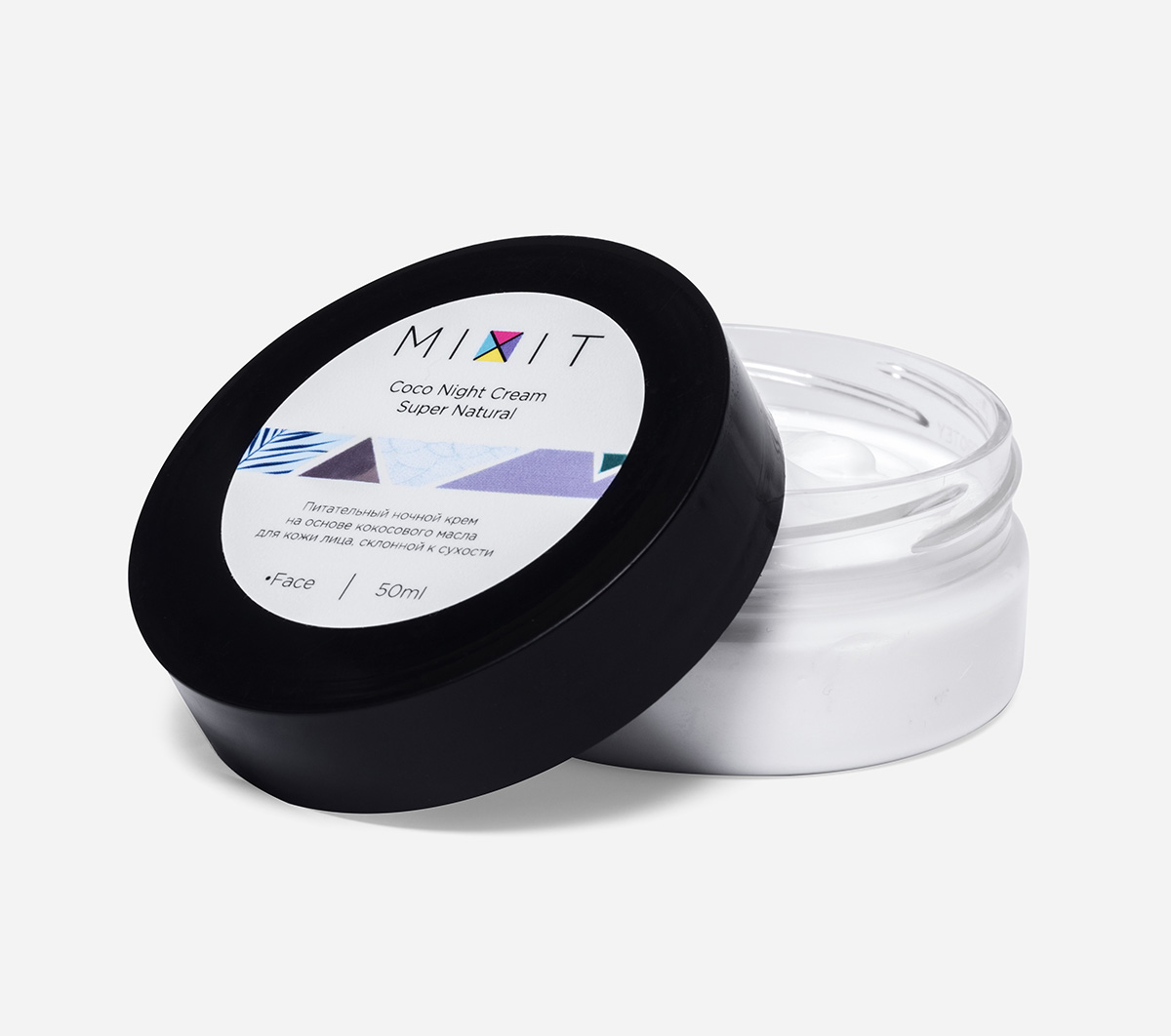 MIXIT COCO NIGHT CREAM ПИТАТЕЛЬНЫЙ НОЧНОЙ КРЕМ НА ОСНОВЕ КОКОСОВОГО МАСЛА