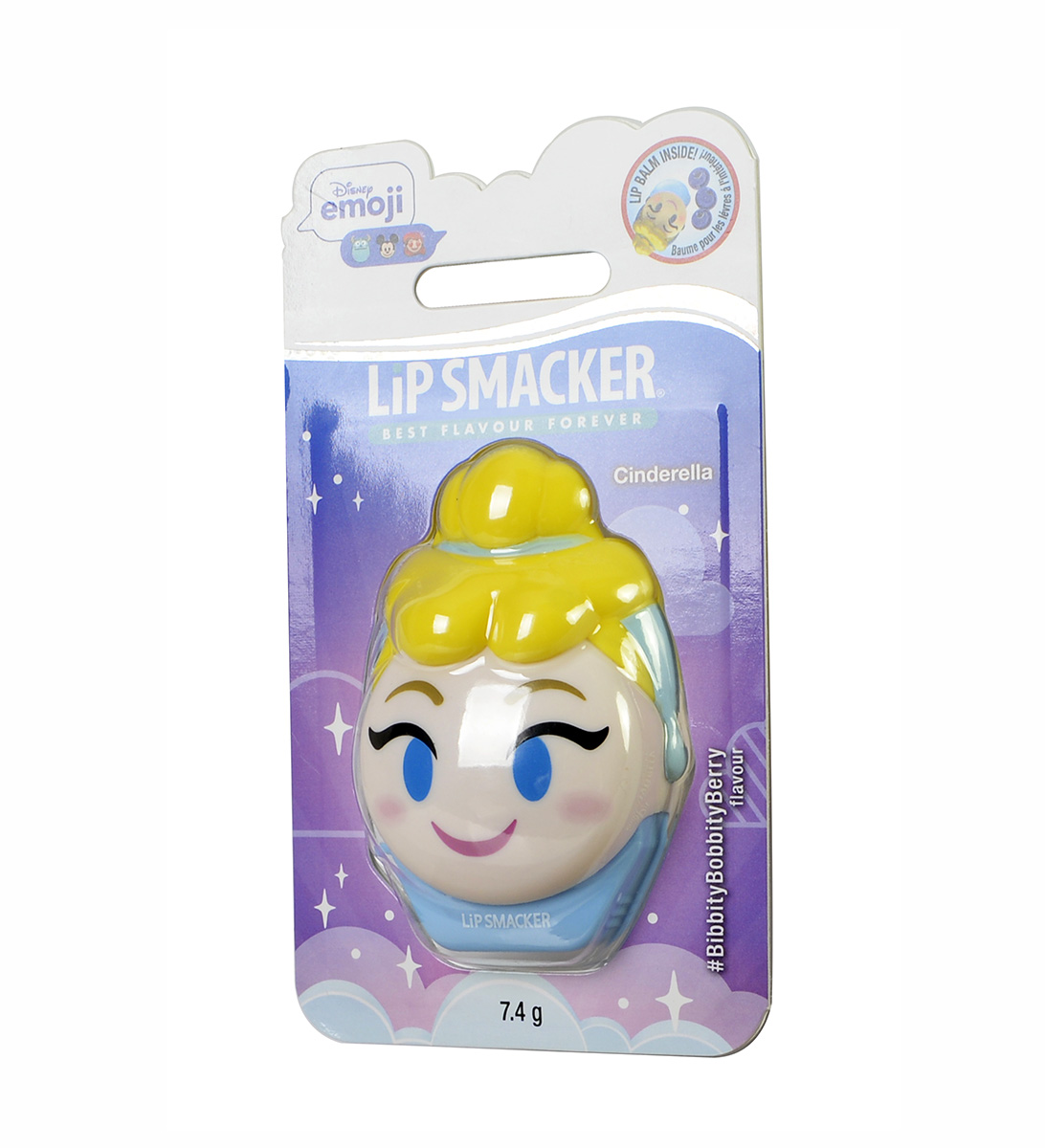 LIPSMACKER БАЛЬЗАМ ДЛЯ ГУБ DISNEY CINDERELLA BIBBITY BOBBITY BERRY С АРОМАТОМ ЯГОДА